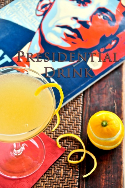 Obamatini | Cocktail for Barack Obama