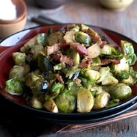 braised brussels sprouts with bacon recipe 