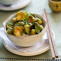 Thumbnail image for Roasted Brussels Sprouts with Sriracha and Mint