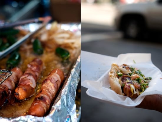 Downtown LA hot dogs Downtown LA hot dogs