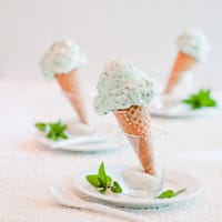 mint chip ice cream