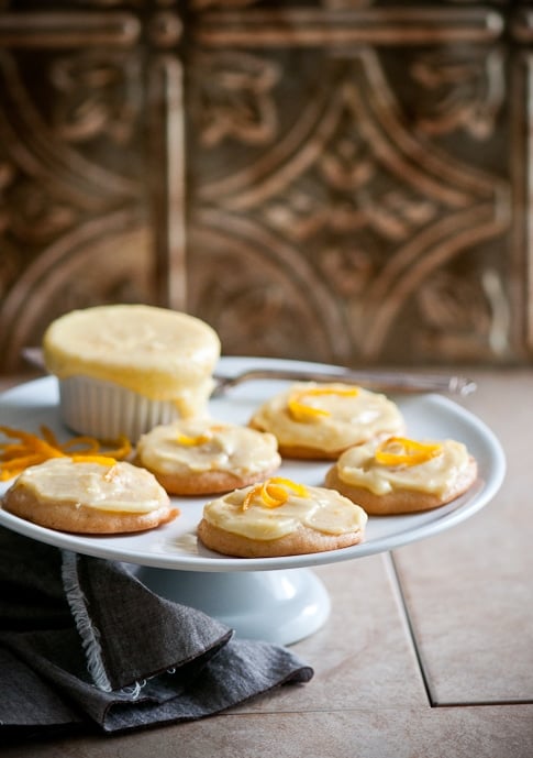 iced orange marmalade cookies