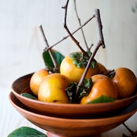 Persimmon and Oatmeal Topping