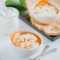 Thumbnail image for Persimmon Fool Pudding from Persimmon overload