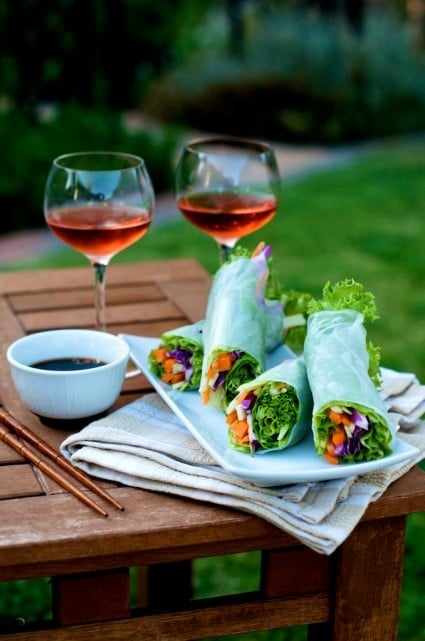 vegetable-spring-rice-paper-rolls vegetable-spring-rice-paper-rolls