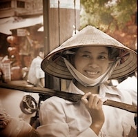 Vietnam Pineapple Street Vendor